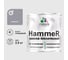 Грунт-Эмаль 3 в 1 Hammer для металлических поверхностей, молотковая краска, глянцевая MALARE серебристый, 2,5 кг. КХАМСЕРГ0250 1