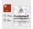 Грунт-Эмаль 3 в 1 Hammer для металлических поверхностей, молотковая краска, глянцевая MALARE медь, 0,8 кг. КХАММЕДГ0080 1