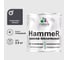 Грунт-Эмаль 3 в 1 Hammer для металлических поверхностей, молотковая краска, глянцевая, графитово-черный, MALARE 2,5 кг. КХАМЧЕРГ0250 1