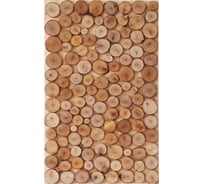 Стеновая панель из спилов Симфония 36x60 см ЭП-05