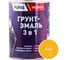 Грунт-эмаль Pufas 3 в 1 желтая мат. Decoself 0,9кг тов-212130 1