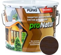 Лессирующий антисептик для дерева Pufas эбеновое дерево Decoself 2,7л тов-214555