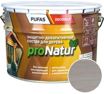 Лессирующий антисептик для дерева Pufas серый туман Decoself 9л тов-214548