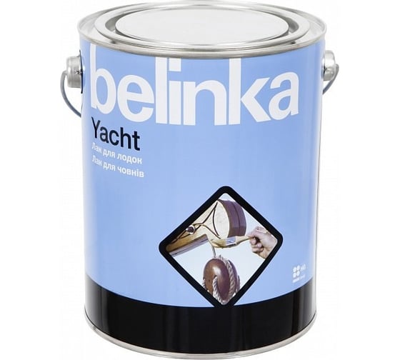 Лодочный лак Belinka Yacht, 0.9л глянцевый 45080