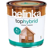 Лазурное покрытие для защиты древесины Belinka Tophybrid 2,5 л. 4-темный орех 47985003