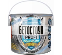Быстросохнущая грунт-эмаль на водной основе Красковия Бетостоун PROFI «AQUA SPRINT» RAL 7040 2,5кг ER-00004776