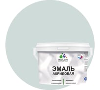 Акриловая эмаль MALARE универсальная для деревянных и минеральных поверхностей, моющаяся, пепельный блонд, 2 кг. ЭАКРПЕБПГ0200