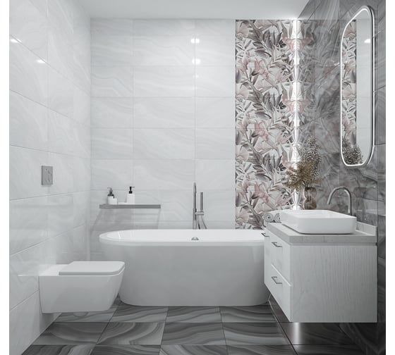 Плитка Azori Ceramica ACATE FLORA2 8 шт. 00-00108405