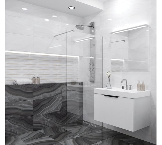 Декор Azori Ceramica ACATE 6 шт. 00-00108418