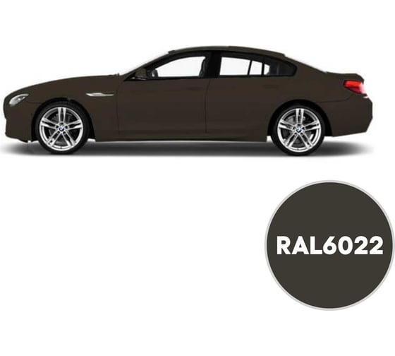 Грунт-эмаль 3 в 1 KOVALI матовая Коричнево-оливковая RAL 6022 (2,4кг) kov3.2.5C6022