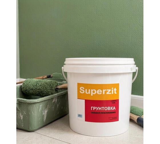 Грунтовка глубокого проникновения Volakom Superzit 1 л 658408