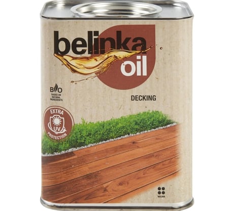 Масло Belinka Oil Decking для наружных работ 201 натуральный 0,75л. 46530502