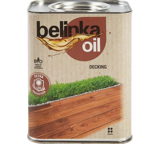 Масло Belinka Oil Decking для наружных работ 203 тик 0,75л 46530702
