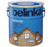 Лазурное покрытие для защиты древесины Belinka EXTERIER 0,75 л, 64 горчично-желтый 31164