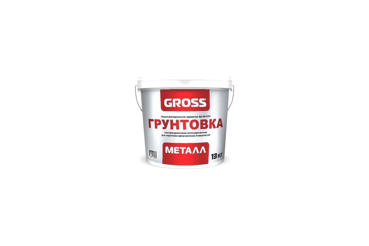  по металлу GROSS Металл 13кг 4620002840082 - выгодная цена .