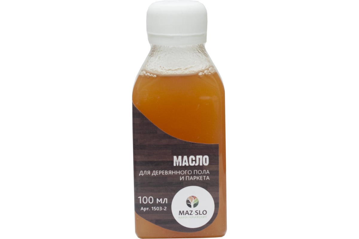 Масло для деревянного пола и паркета MAZ-SLO цвет Графит, 100 мл ...