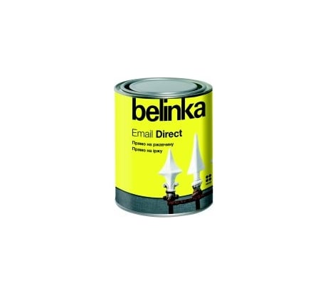 Эмаль по ржавчине Belinka Email Direct белая 0,75 л 48081602