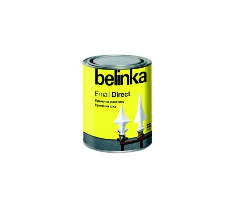 Эмаль по ржавчине Belinka Email Direct серая 0,75 л 48082102