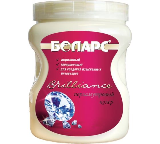 Краска БОЛАРС Vavilon - Brilliance, База 0, 2 кг 00000005239 1