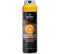 Флуоресцентная краска для геодезии и строительства Soppec IdealSpray 360 жёлтый 141817