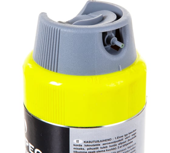 Флуоресцентная краска для геодезии и строительства Soppec IdealSpray 360 жёлтый 141817