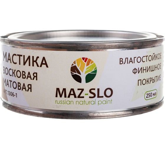 Восковая мастика MAZ-SLO матовая 0.25 л 8066992