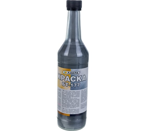Краска Лакра БТ-177 серебрянка, 0.5 л Лк-00001225