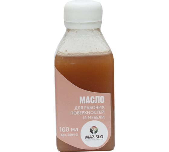 Масло для рабочих поверхностей и мебели MAZ-SLO цвет Бордо 100 мл 8076366 1