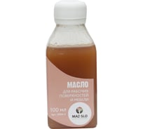 Масло для рабочих поверхностей и мебели MAZ-SLO цвет Весна 100 мл 8076427