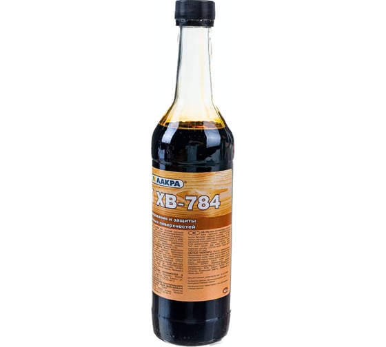 Лак Лакра ХВ-784 Орех 0.5 л Лк-00001218