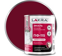 Эмаль Лакра ПФ-115 вишневая, 1 кг 90000742951
