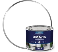 Эмаль PROREMONTT ПФ-115 белая, глянцевая, 0.5 кг Лк-00009783