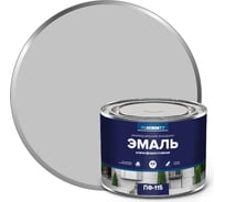 Эмаль PROREMONTT ПФ-115 серая RAL 7004, 0.5 кг Лк-00009820