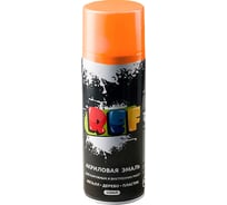Аэрозольная флуоресцентная эмаль REF цвет оранжевый, объем 520 мл 1011R