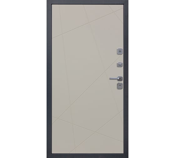 Дверь DIVA 76 2050x860 мм, правая, Дуб Серая - Д11 Софт Шампань УТ-00083142