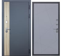 Дверь DIVA 76 2050x860 мм, правая, Дуб Серая - Д11 Силк Маус УТ-00083138