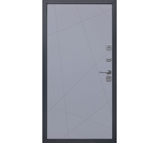 Дверь DIVA 76 2050x860 мм, правая, Дуб Серая - Д11 Силк Маус УТ-00083138