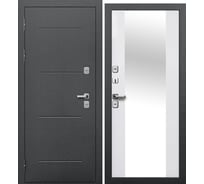 Дверь входная c терморазрывом DIVA Foreman Ф-11 2050x860 Левая Серебро-Белый Софт УТ-00083014