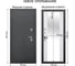 Дверь входная c терморазрывом DIVA Foreman Ф-11 2050x860 Левая Серебро-Белый Софт УТ-00083014 2