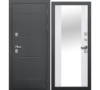 Дверь входная металлическая c терморазрывом DIVA Foreman Ф-11 2050x860 Правая Серебро-Дуб Снежный УТ-00083015