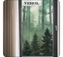 Пленка солнцезащитная для окон Verol Лес самоклеющаяся витражная, матовая, декоративная, 2 рулона 55x152 см ПО_0043