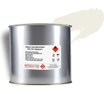Эмаль КРОНОС СПб ПФ-115 Кронос белая (RAL 9010), банка - 2 кг 4605578002270