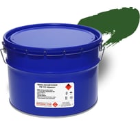 Эмаль КРОНОС СПб ПФ-115 Кронос зеленая (RAL 6002), ведро - 10 кг 4605578002355