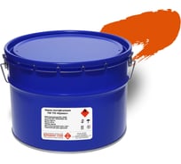 Эмаль КРОНОС СПб ПФ-115 Кронос оранжевый (RAL 2009), ведро - 10 кг 4605578002454