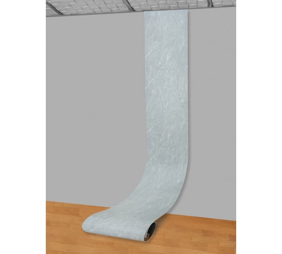 Самоклеящаяся ПВХ плитка LAKO DECOR "Мрамор Романо" рулон, толщина 2 мм 1,8 м² 60x300 см LKD-RU-G023R-GL
