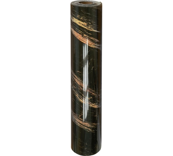 Самоклеящаяся ПВХ плитка LAKO DECOR "Мрамор Мадрид" рулон, толщина 2 мм 1,8 м² 60x300 см LKD-RU-G015R-GL