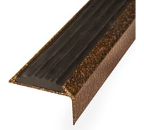 Порог-угол Трибатрон АЛ-990 1,50м медный антик с резиновой вставкой 88651