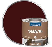 Эмаль PROREMONTT ПФ-266 красно-коричневая, 1.9 кг Лк-00004598