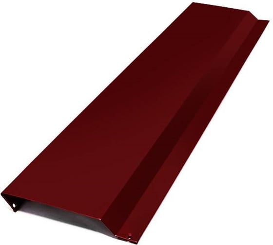 Отлив металлический Дигрус 2000x150, красный ОМ-21504-КР/Д 1