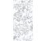 Плитка Azori Ceramica CARRARA FLOWERS 31,5x63 см, 8 шт. в упаковке 00-00108694 4